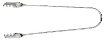 Pince à glace en métal argenté - Ercuis